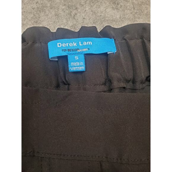 Women's Derek Lam For Design Nation M Black Drawstring Midi Utillity Skirt - Picture 4 of 7